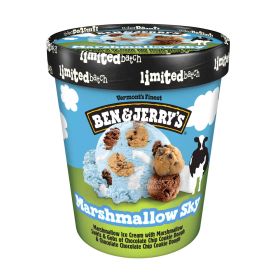 Ben & Jerry's Marshmallow Sky Ice Cream