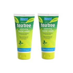 Beauty Formulas Australian Tea Tree Exfoliating Facial Wash