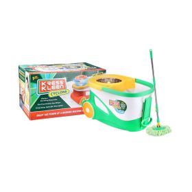 Kress Kleen Easy Wring Spin Mop and Bucket