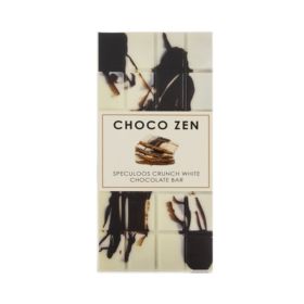 Choco Zen Speculoos Crunch White Chocolate Bar