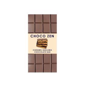 Choco Zen Caramel Baklawa Chocolate Bar