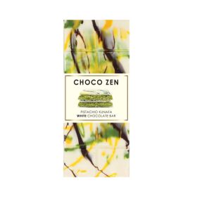 Choco Zen Pistachio Kunafa White Dubai Chocolate Bar