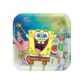 Amscan Spongebob Square Plates