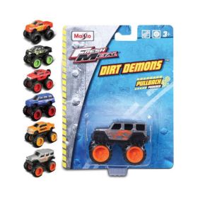 Maisto Fresh Metal Dirt Demons Pullback Assorted