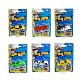 Maisto Fresh Metal Real Gears Pullback Car Assorted