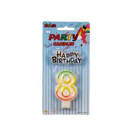 Alras 3IN Color Candles # 8