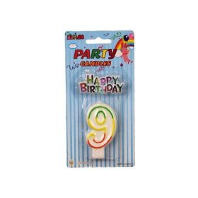 Alras 3IN Color Candles # 9