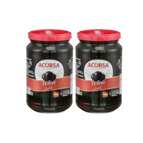 Acorsa Plain Black Olives