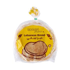 Modern Bakery Flat Arabic White Big Bread