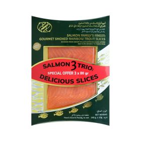 Fishko Smoked Rainbow Trout Slices