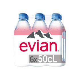 Evian Sunrise Natural Mineral Water 500ml