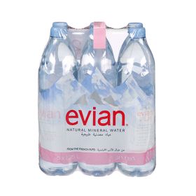Evian Natural Mineral Water 1.25L
