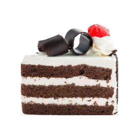 Fresh Black Forest Cake Slice