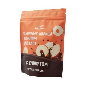 Vkusvill Apple Rings Covered In Dark Chocolate