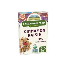 Cascadian Farm Organic Granola Cinnamon Raisin