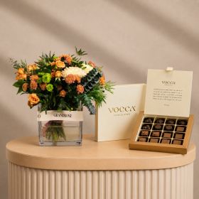 Coral Garden with Vocca Ivory Chocolates 160gm