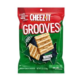 Cheez-It Grooves Sharp White Cheddar