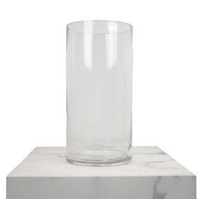 Cylinder Clear Vase 15X25