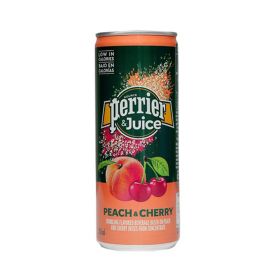 Perrier & Juice Peach And Cherry 