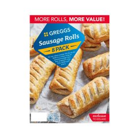 Greggs 8 Sausage Rolls