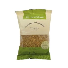 Grandiose White Rough Burgul