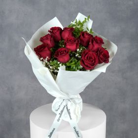 Simply Red Rose Bouquet