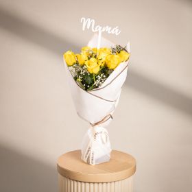 Simply Yellow Rose Bouquet