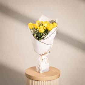 Simply Yellow Rose Bouquet