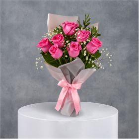 Simply Pink Rose Bouquet