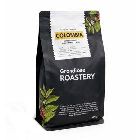 Grandiose Colombia Espresso Roast Coffee 500GM