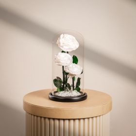 3 White Infinity Rose