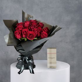 Pure Love Bouquet with Burberry for Her