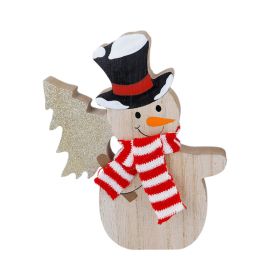 Snowman Christmas Table Decoration