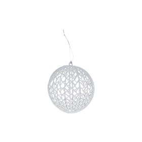 Hanging White Christmas Ball Decor