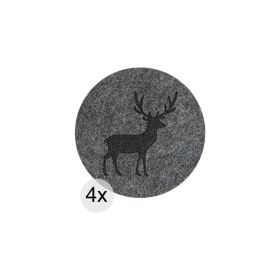 Christmas Reindeer Themed Table Placemat