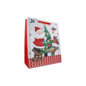 Christmas Santa Themed Gift Bag