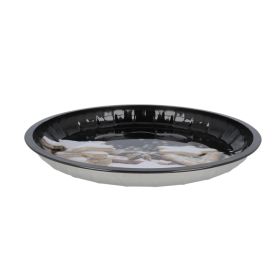 Christmas Themed Black Cookie Plate