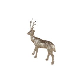 Gold Reindeer Decor