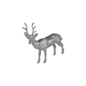 Silver Reindeer Decor