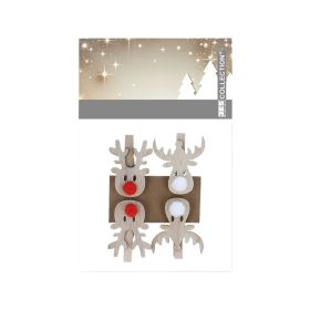 Christmas Modern Deer Decorative Clips