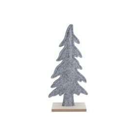 Silver Standing Christmas Tree Decoration
