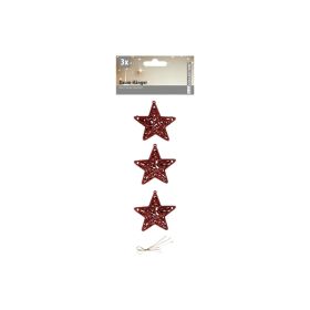 Hanging Christmas Red Star Decor