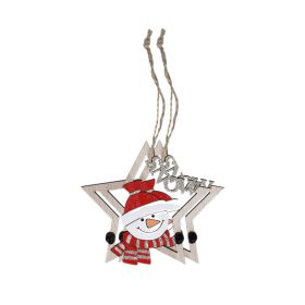 Hanging Christmas Snowman Decoration