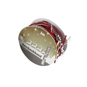 Christmas Red Gift Ribbon Decoration