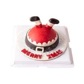 Upside-Down Santa Christmas Chocolate