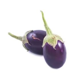 Eggplant Purple Round Local