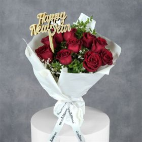 Simply Red with New Year Stick