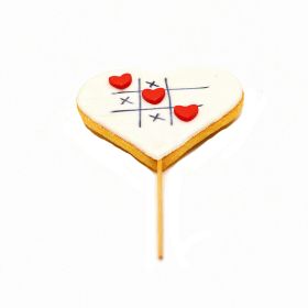 Valentine's Day Heart Sable Cookie