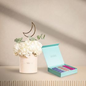 Moon Bloom N Shadow Box with Chocolatiere Grand Box