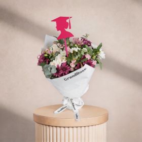 GrandRose Classy Pink with Grad Girl Topper